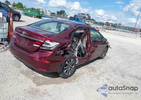 2015 Honda Civic Ex z USA, uszkodzony, nr VIN 2HGFB2F85FH507429